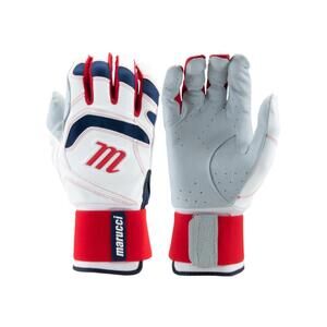 NEW MARUCCI men's adult signature full wrap batting gloves in usa
